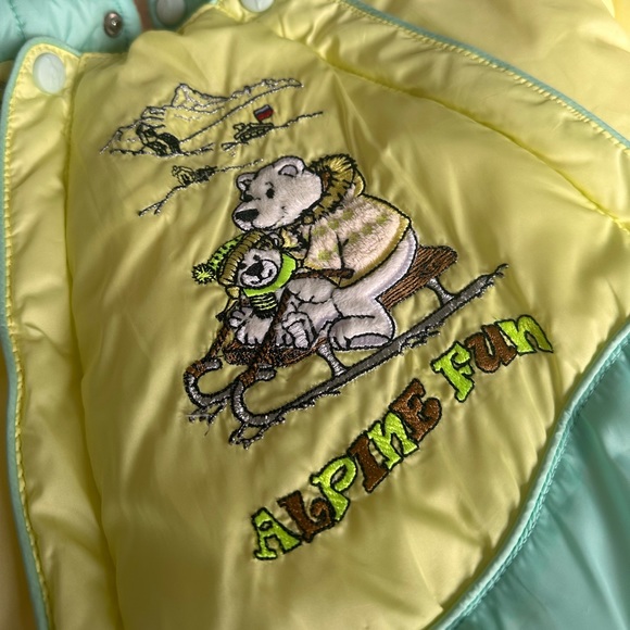 RARE vintage unisex baby snowsuit - Picture 3 of 8